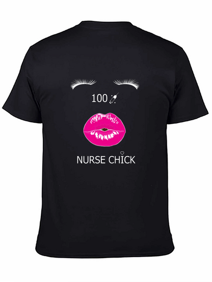 Nurse Chick T-Shirt - Novelty Graphic Tee