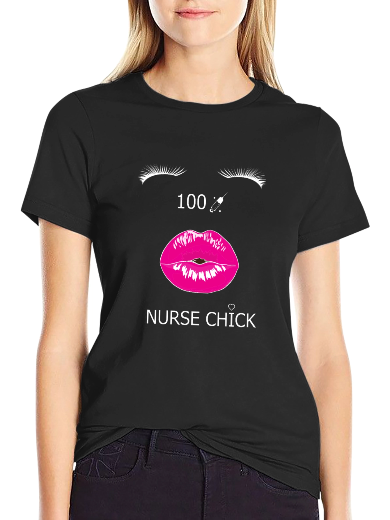 Nurse Chick T-Shirt - Novelty Graphic Tee