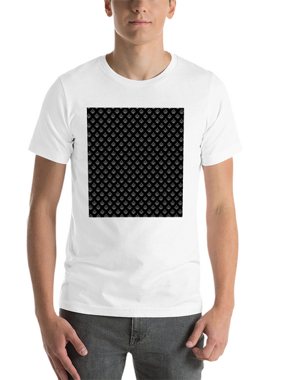 Fleur-de-Lis Pattern T-Shirt - Classic Design