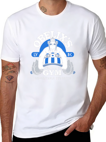 Obelixs Gallic Gym Black T-Shirt