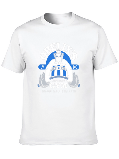 Obelixs Gallic Gym Black T-Shirt