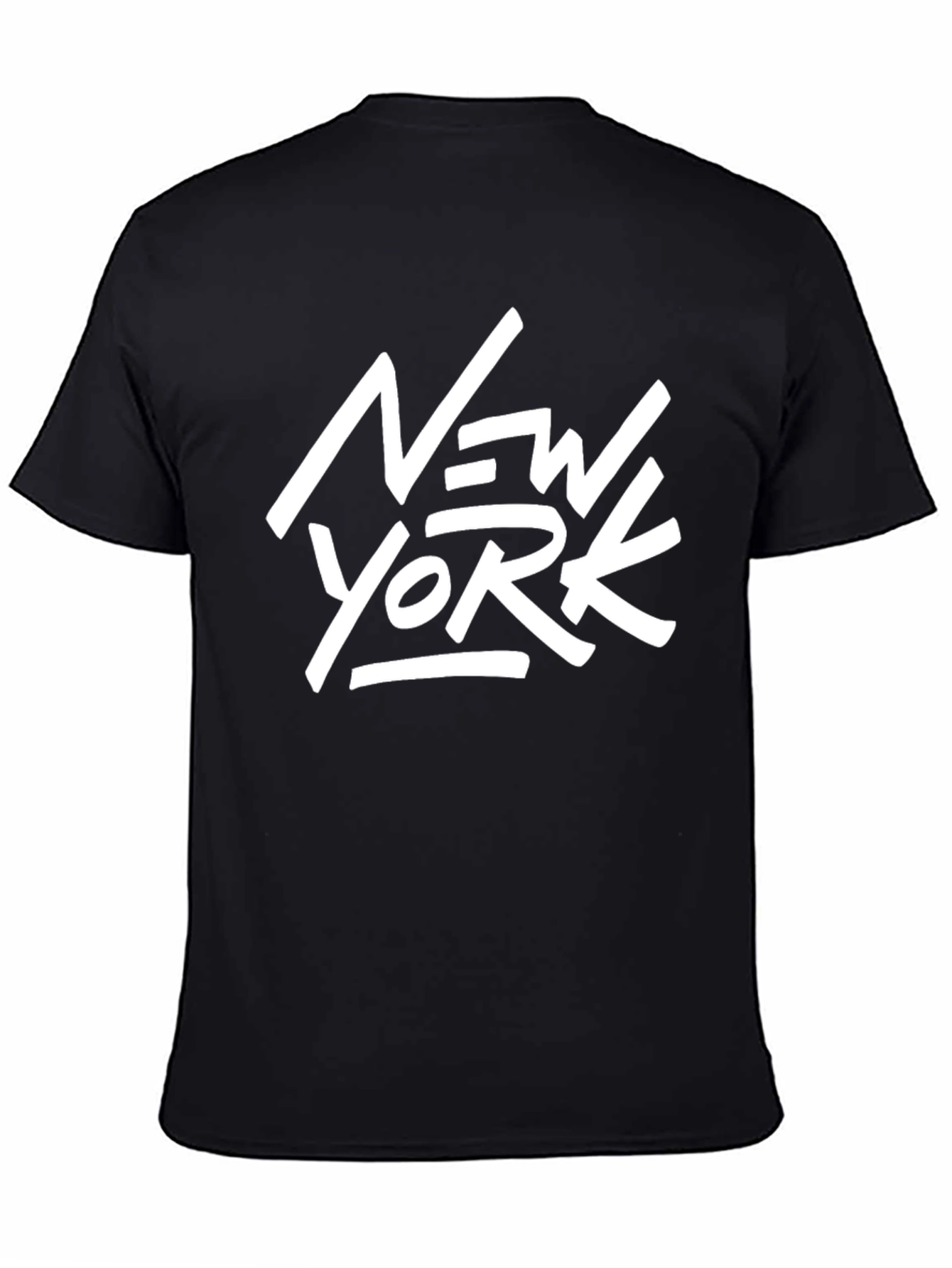 New York Graphic Tee - Stylish Black T-Shirt