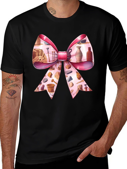 Archaeology Bow T-Shirt - Dig Into Style!