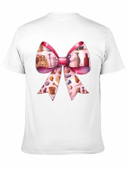 Archaeology Bow T-Shirt - Dig Into Style!