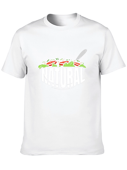 Natural Salad T-Shirt - Fresh & Fun Design