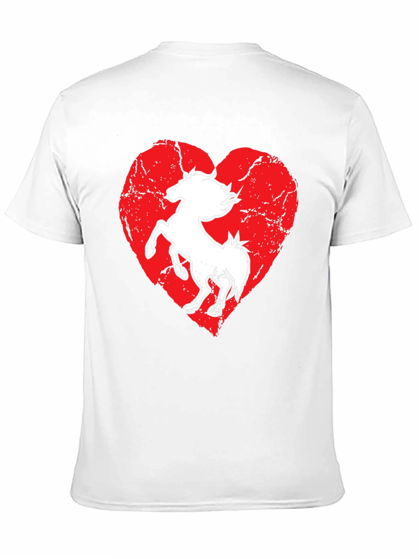Horse Heart T-Shirt - Black Graphic Tee