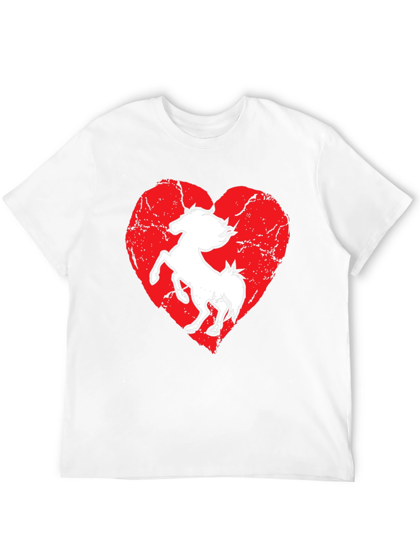 Horse Heart T-Shirt - Black Graphic Tee
