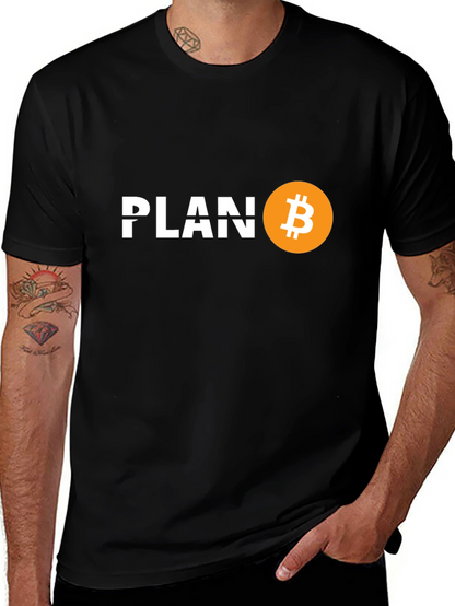 Plan B Bitcoin Crypto Tee - Black