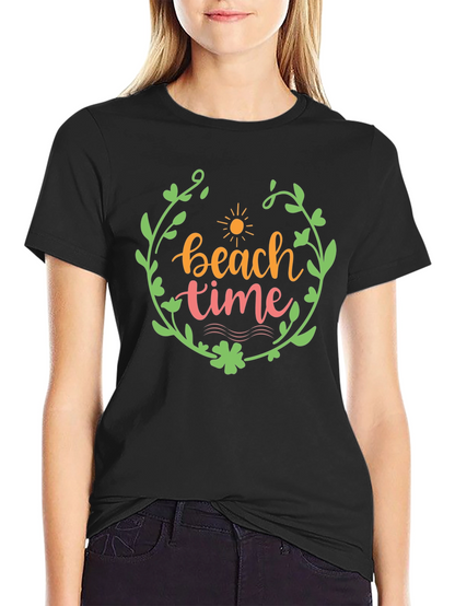 Beach Time Graphic Tee - Stylish Summer T-Shirt