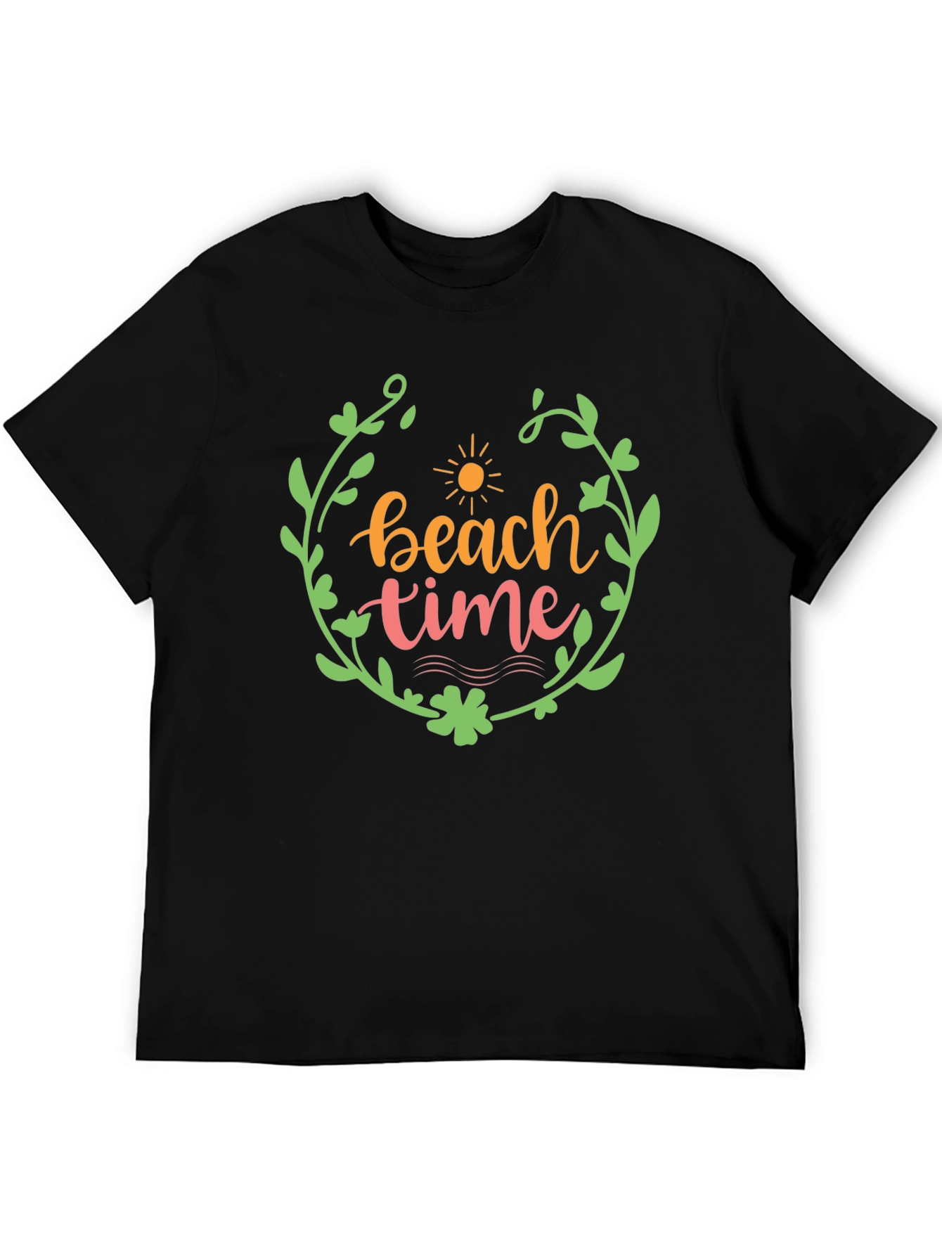 Beach Time Graphic Tee - Stylish Summer T-Shirt