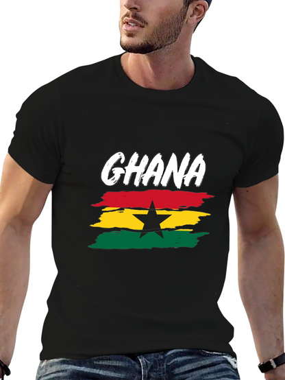 Ghana Flag T-Shirt: Patriotic Pride