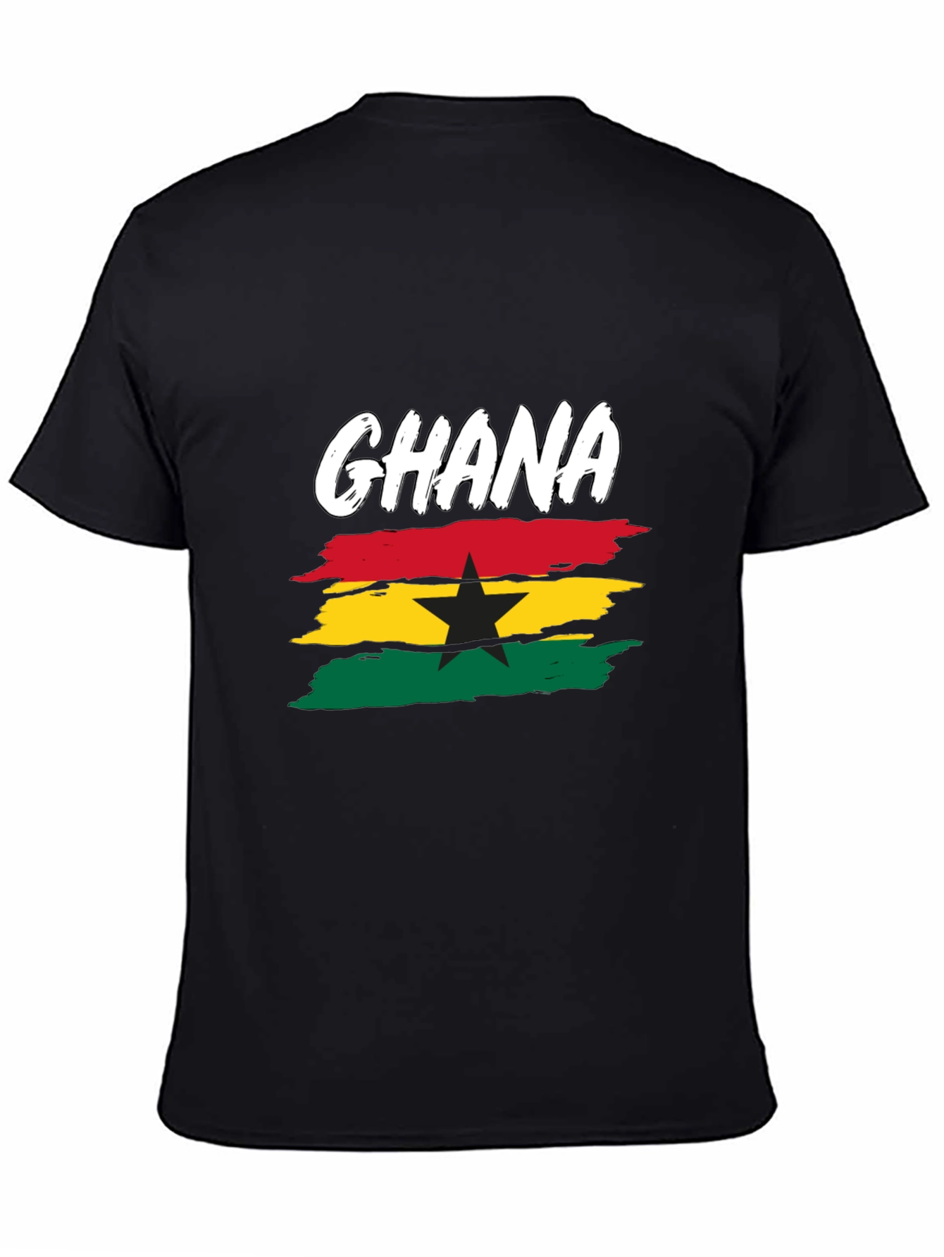 Ghana Flag T-Shirt: Patriotic Pride
