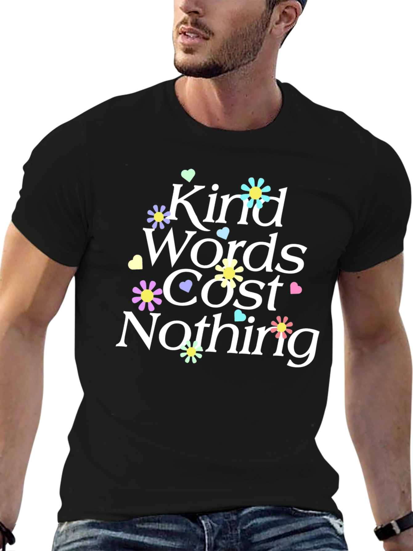 Kind Words Cost Nothing Graphic Tee