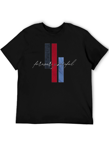 Forever Grateful Graphic T-Shirt - Modern Design