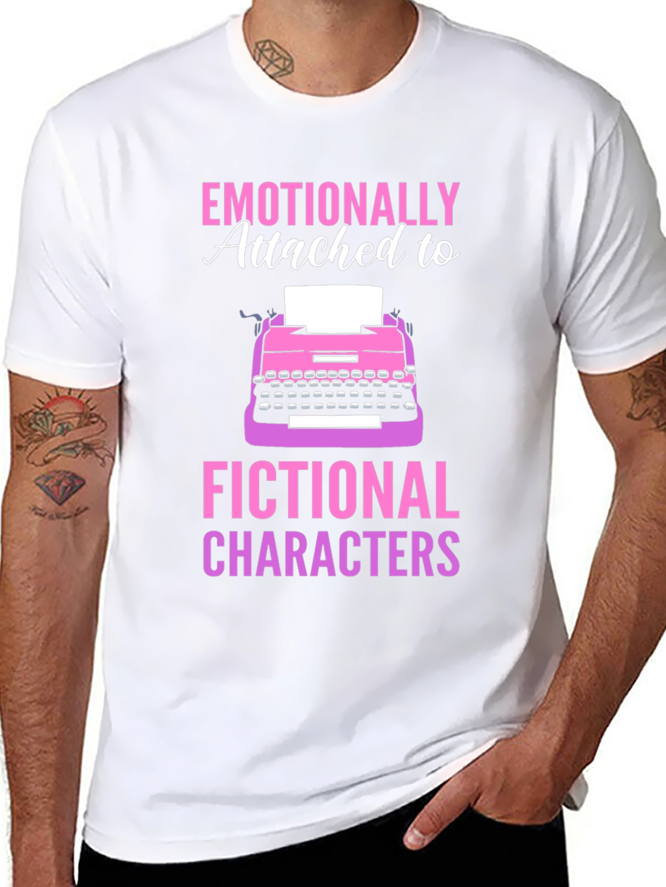 Emotionally Attached Fictional Characters T-Shirt