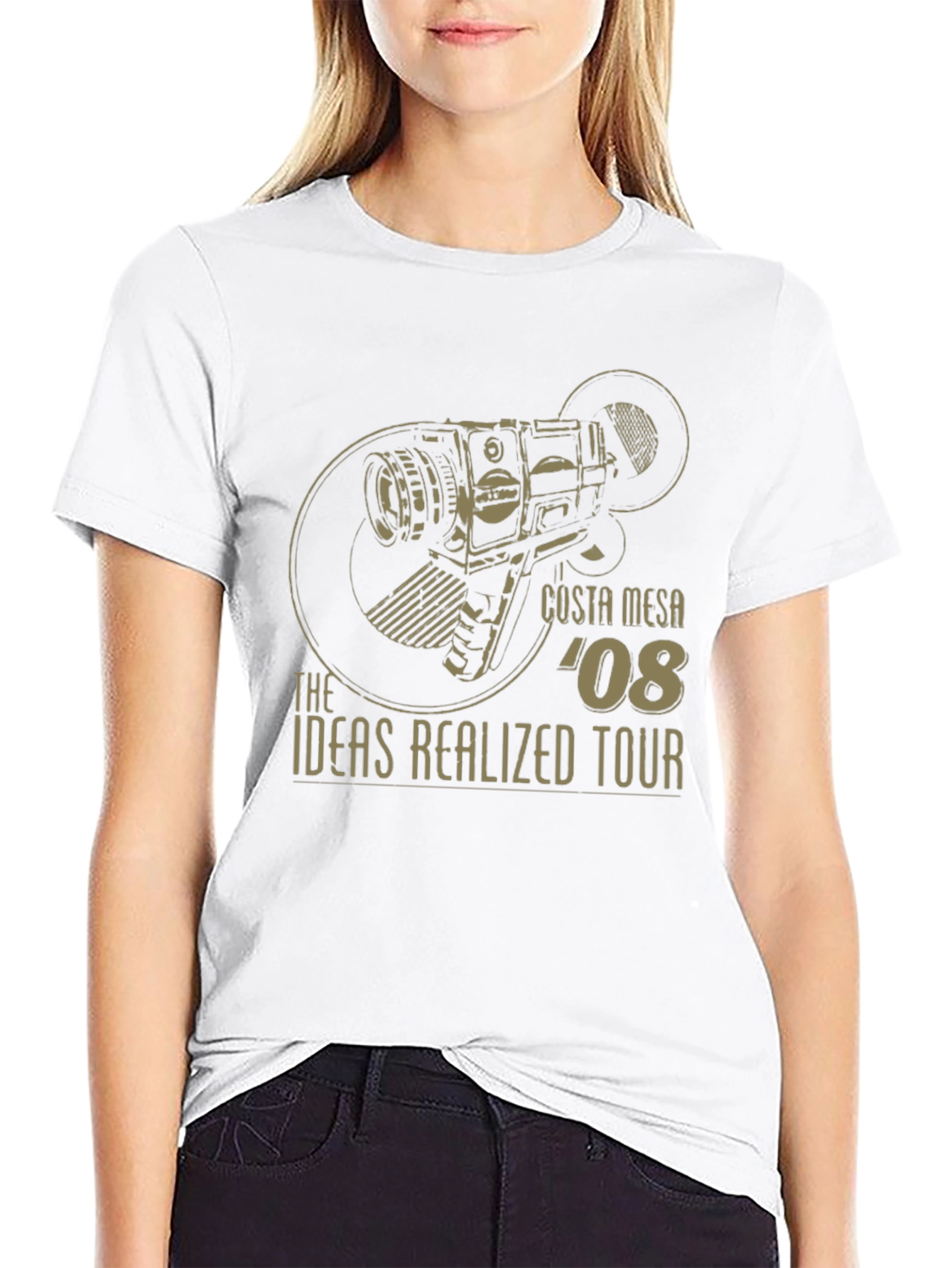 Costa Mesa 08 Ideas Realized Tour Black T-Shirt