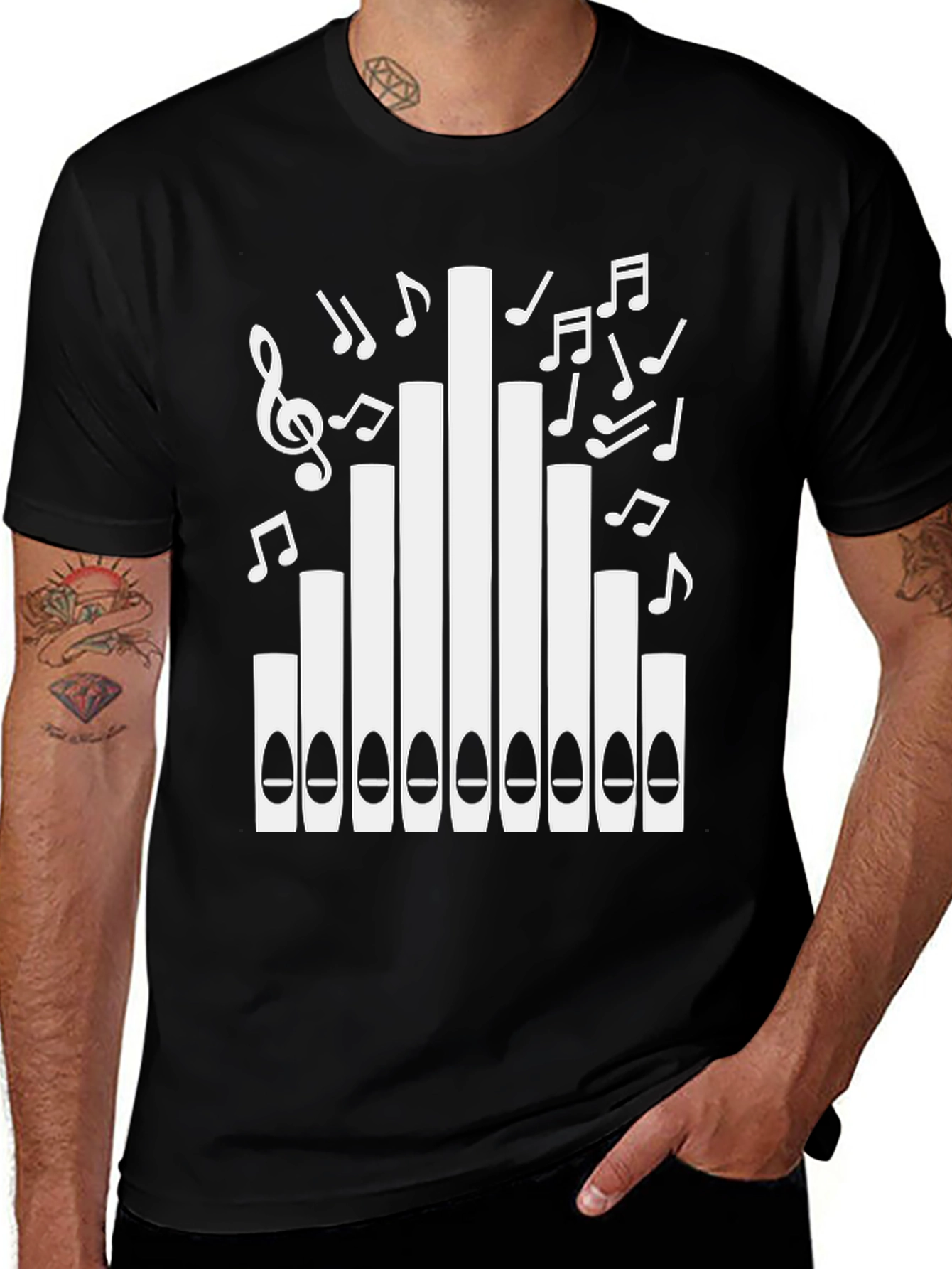 Musical Organ Pipe T-Shirt