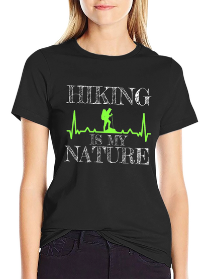 Hiking is My Nature Graphic Tee