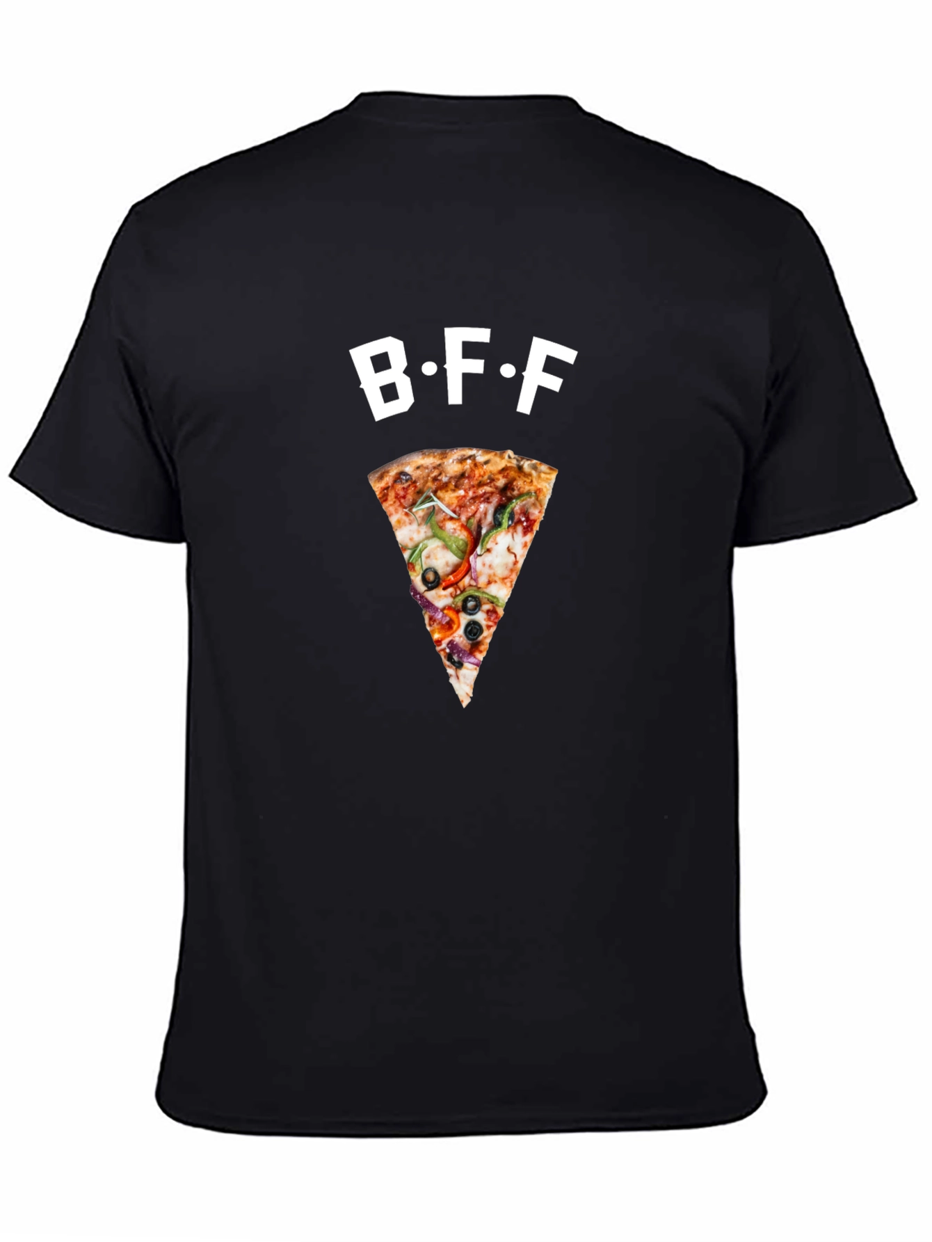 BFF Pizza Slice Graphic T-Shirt | Casual Fashion