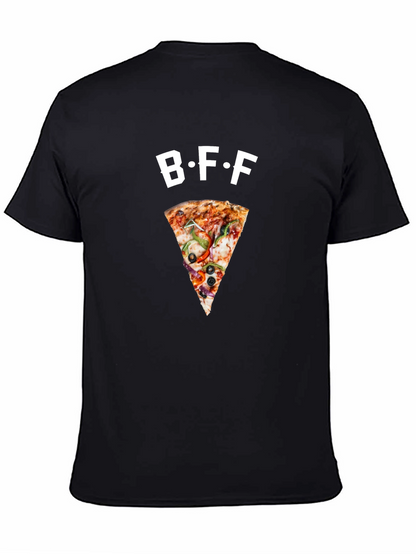 BFF Pizza Slice Graphic T-Shirt | Casual Fashion