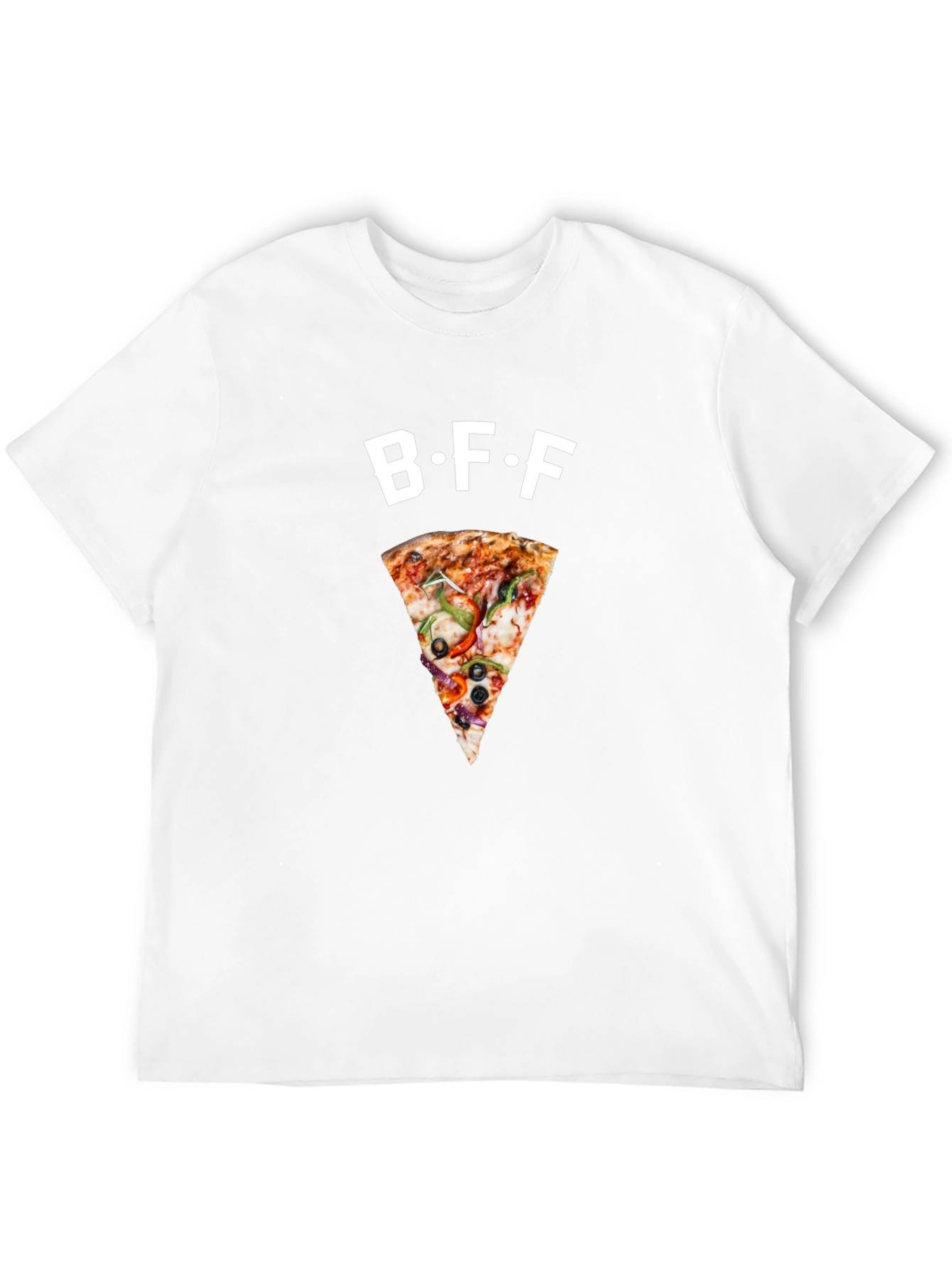 BFF Pizza Slice Graphic T-Shirt | Casual Fashion