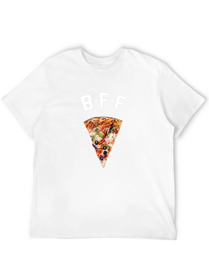 BFF Pizza Slice Graphic T-Shirt | Casual Fashion
