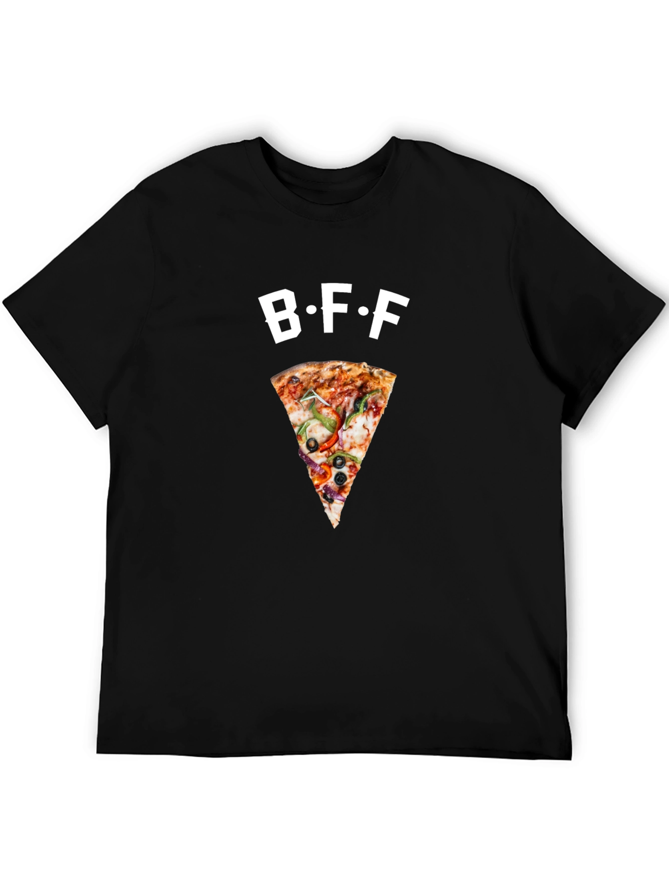 BFF Pizza Slice Graphic T-Shirt | Casual Fashion