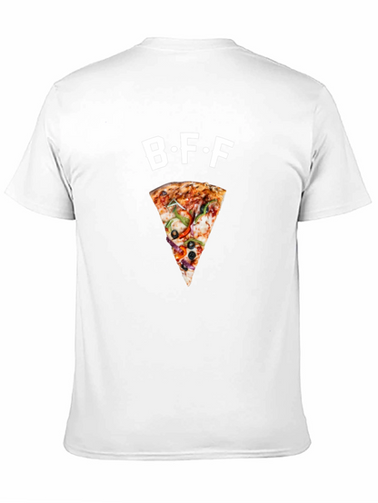 BFF Pizza Slice Graphic T-Shirt | Casual Fashion