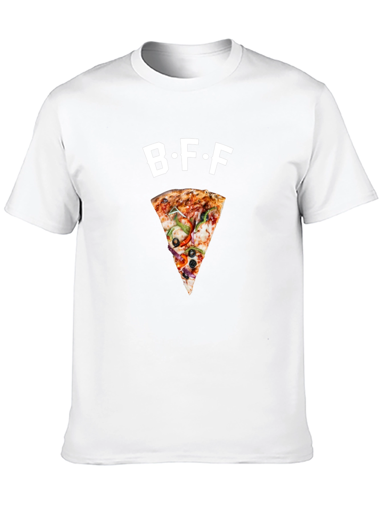 BFF Pizza Slice Graphic T-Shirt | Casual Fashion