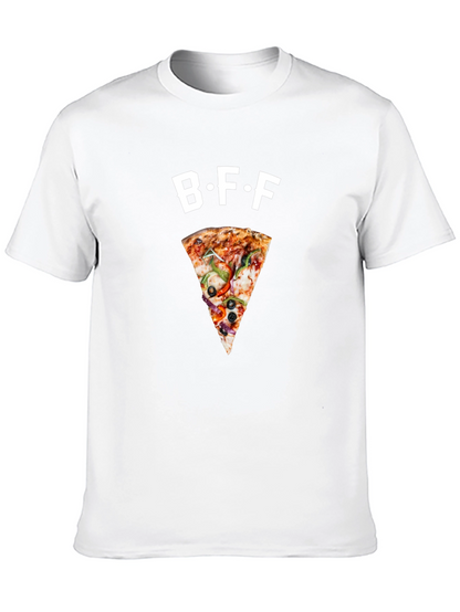 BFF Pizza Slice Graphic T-Shirt | Casual Fashion
