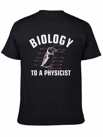 Biology to a Physicist Funny Bird Anatomy T-Shirt