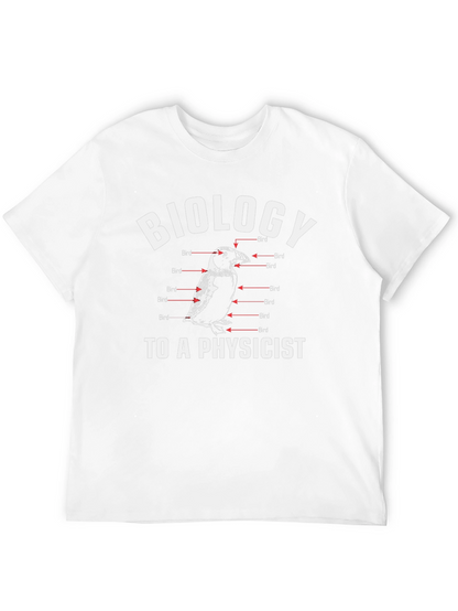 Biology to a Physicist Funny Bird Anatomy T-Shirt