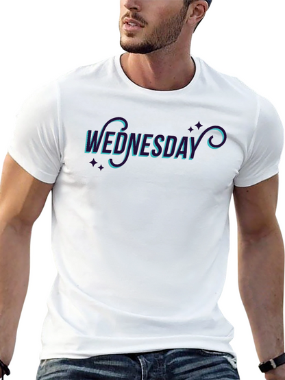 Wednesday Graphic T-Shirt - Black