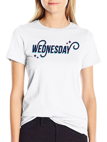 Wednesday Graphic T-Shirt - Black
