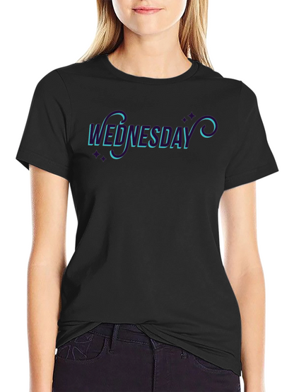 Wednesday Graphic T-Shirt - Black