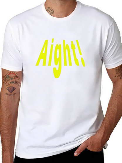 Aight! Graphic Tee - Trendy Casual Wear