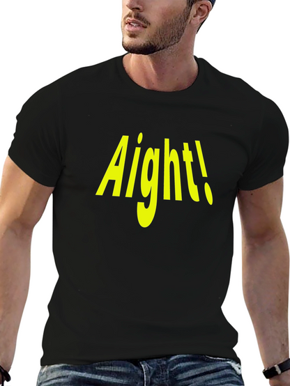 Aight! Graphic Tee - Trendy Casual Wear