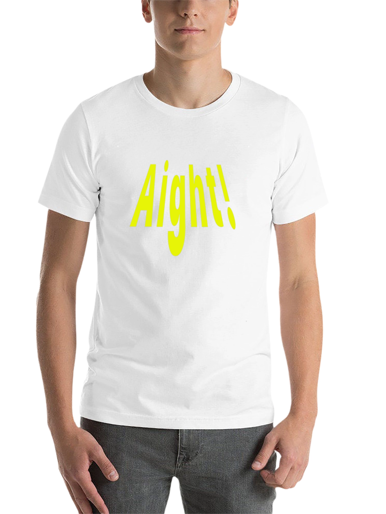 Aight! Graphic Tee - Trendy Casual Wear