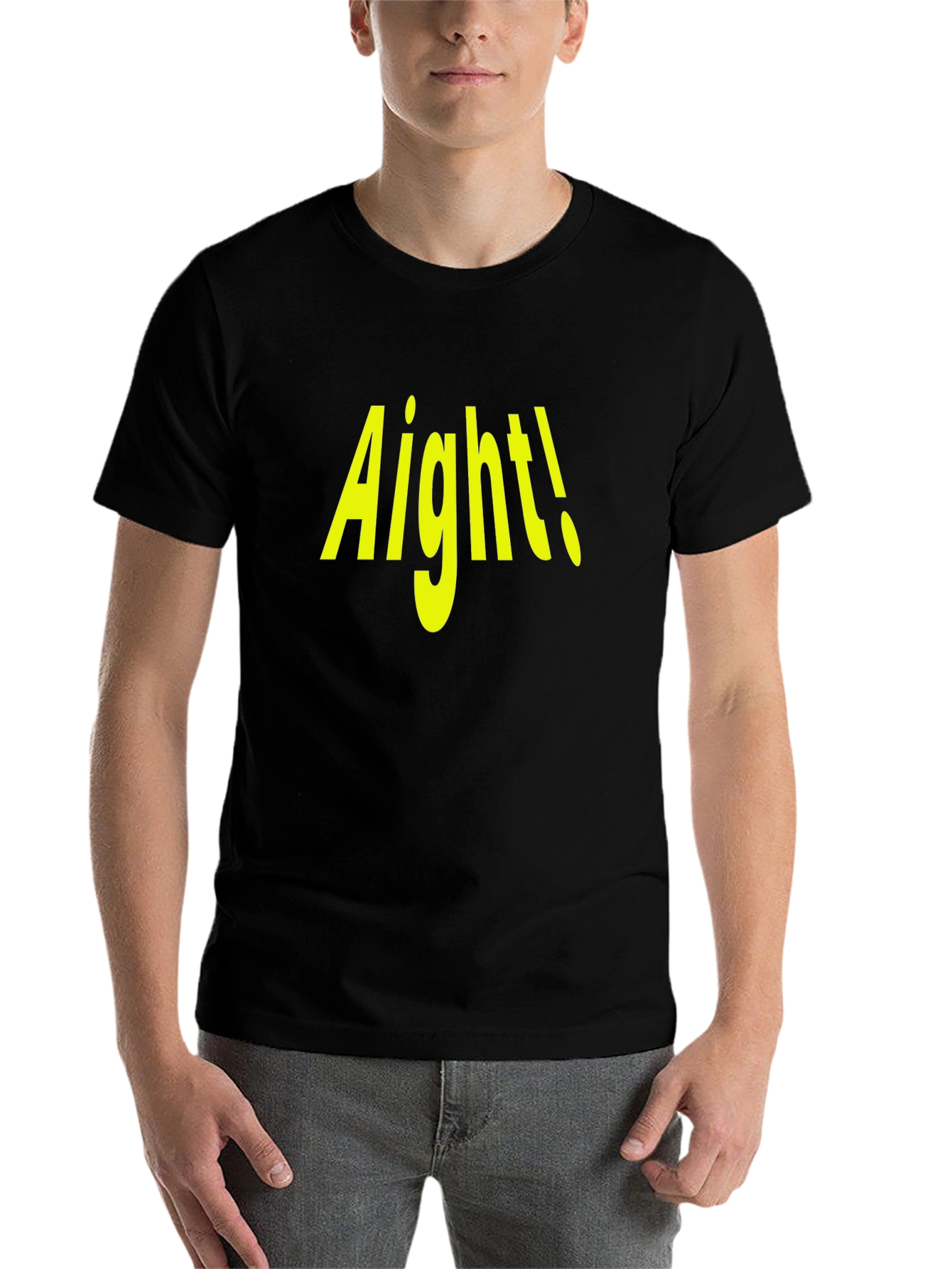 Aight! Graphic Tee - Trendy Casual Wear