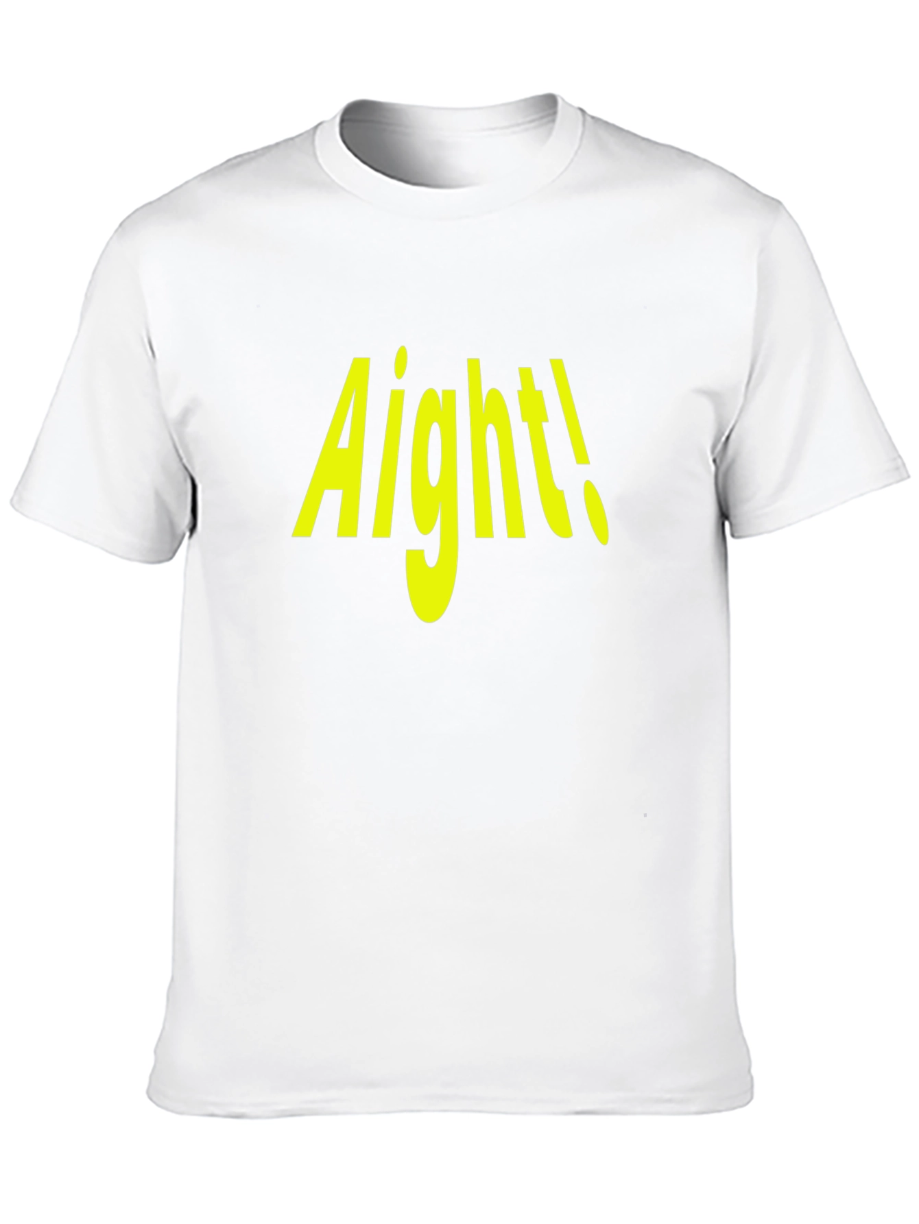 Aight! Graphic Tee - Trendy Casual Wear