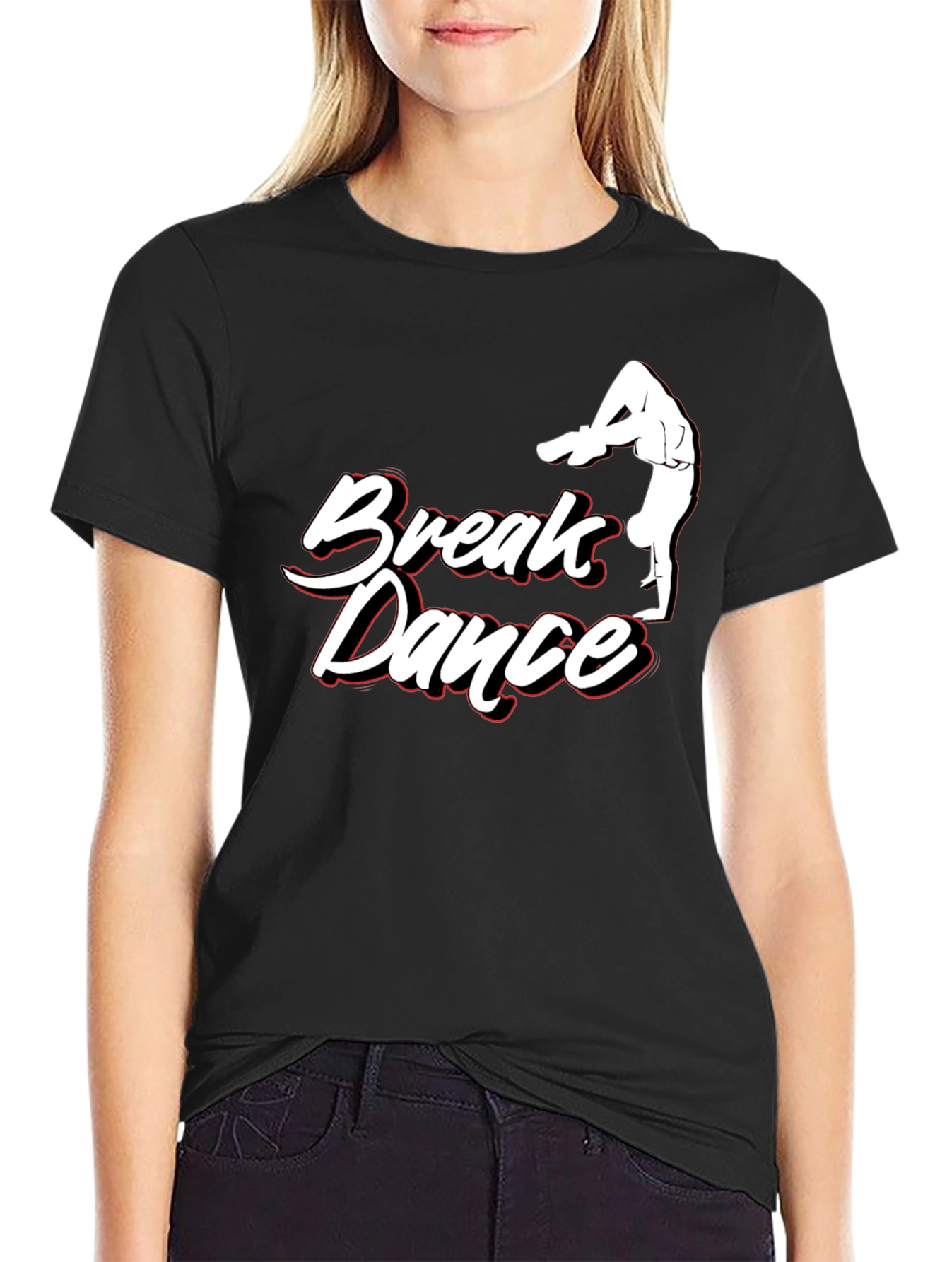 Break Dance T-Shirt - Black Tee