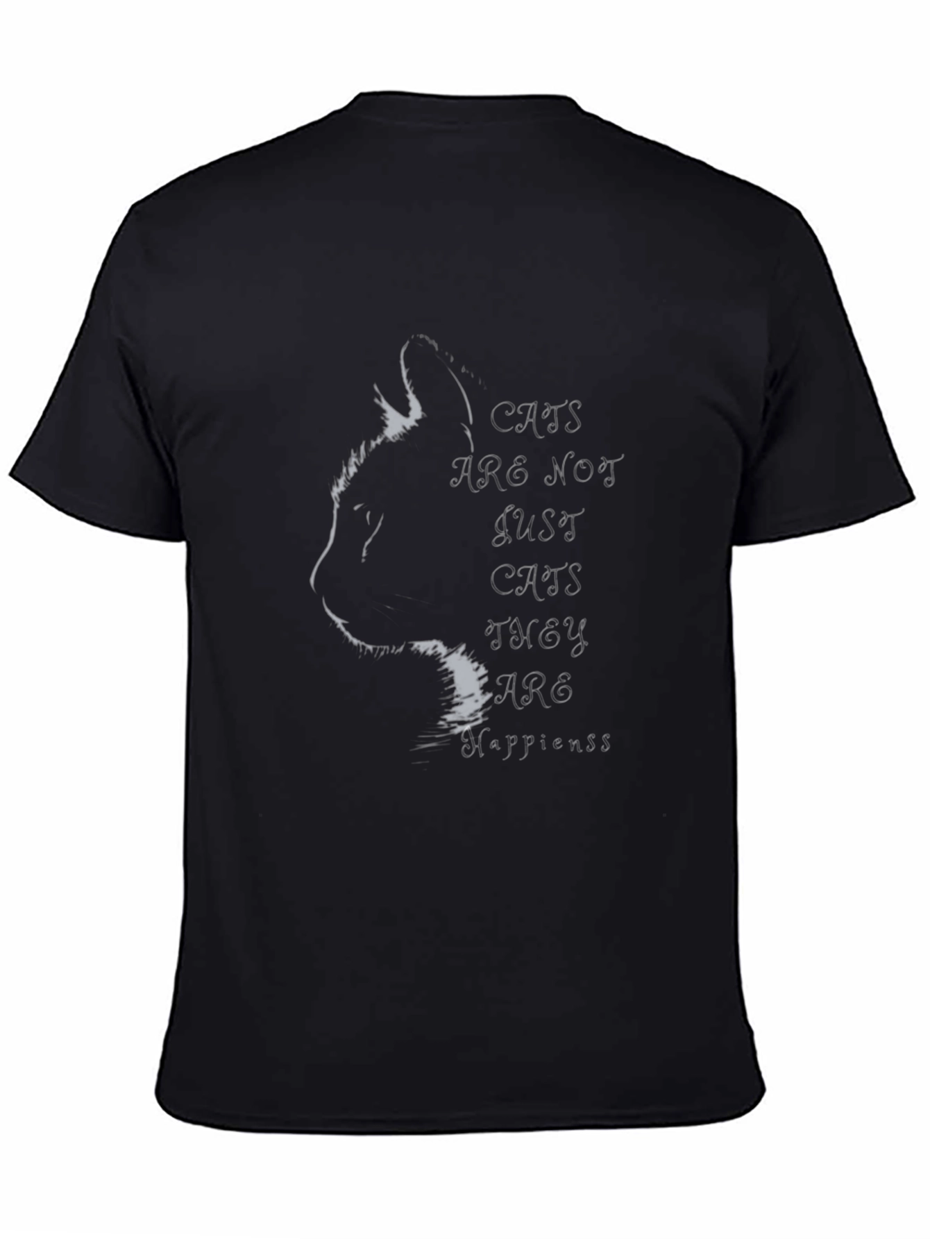 Cats Are Happiness Graphic Tee