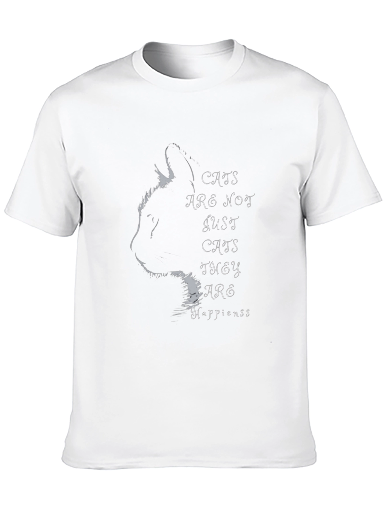 Cats Are Happiness Graphic Tee