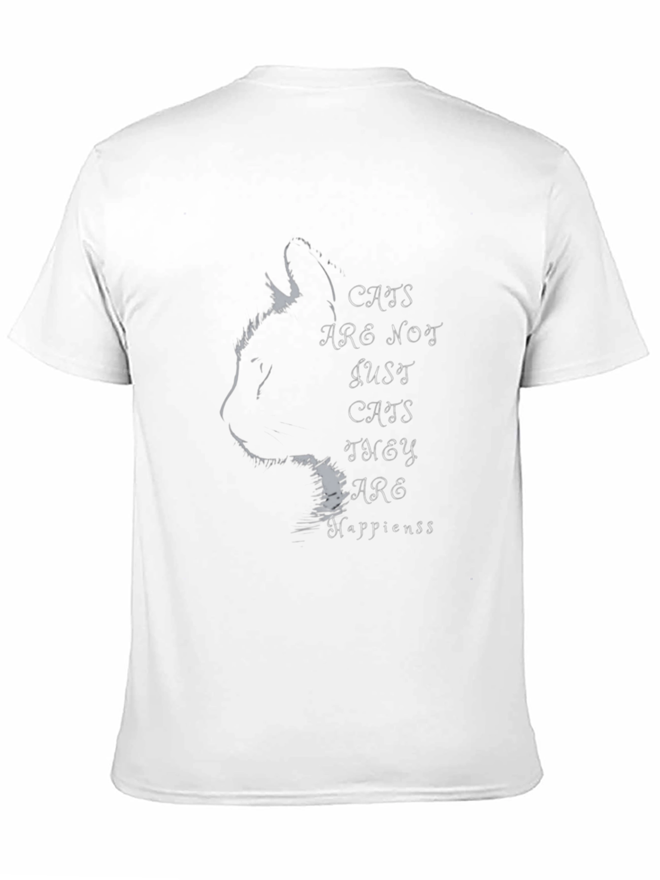Cats Are Happiness Graphic Tee