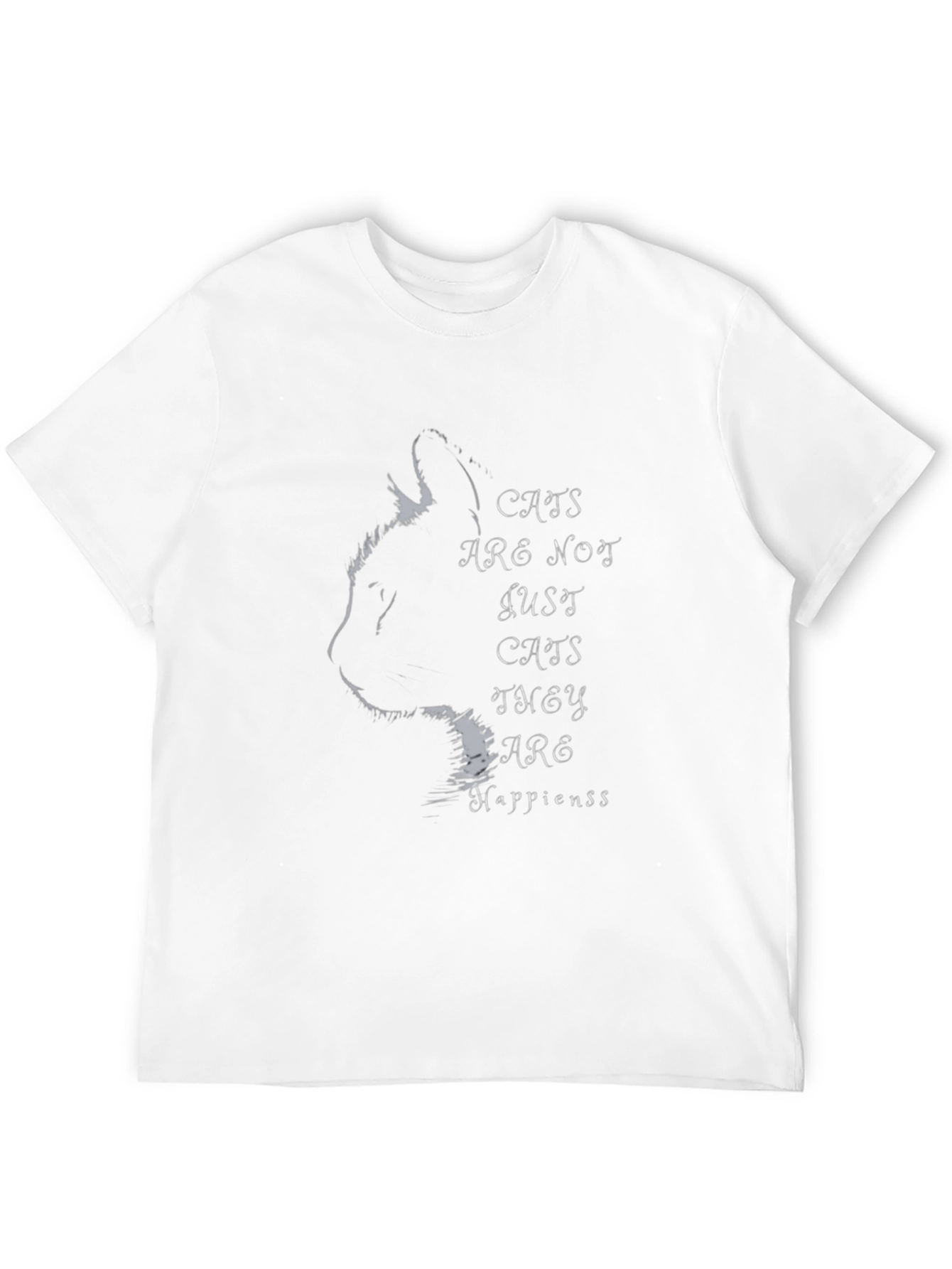Cats Are Happiness Graphic Tee