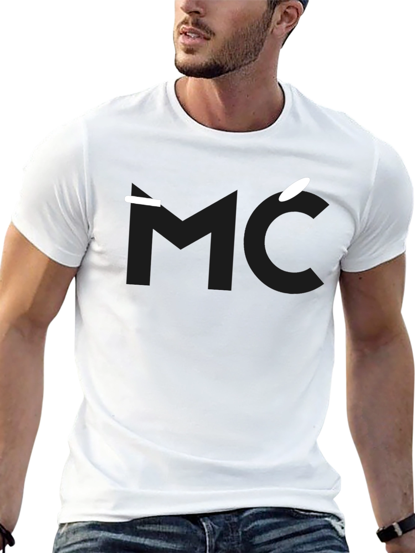 Cool Graphic Tee - Casual Black T-Shirt