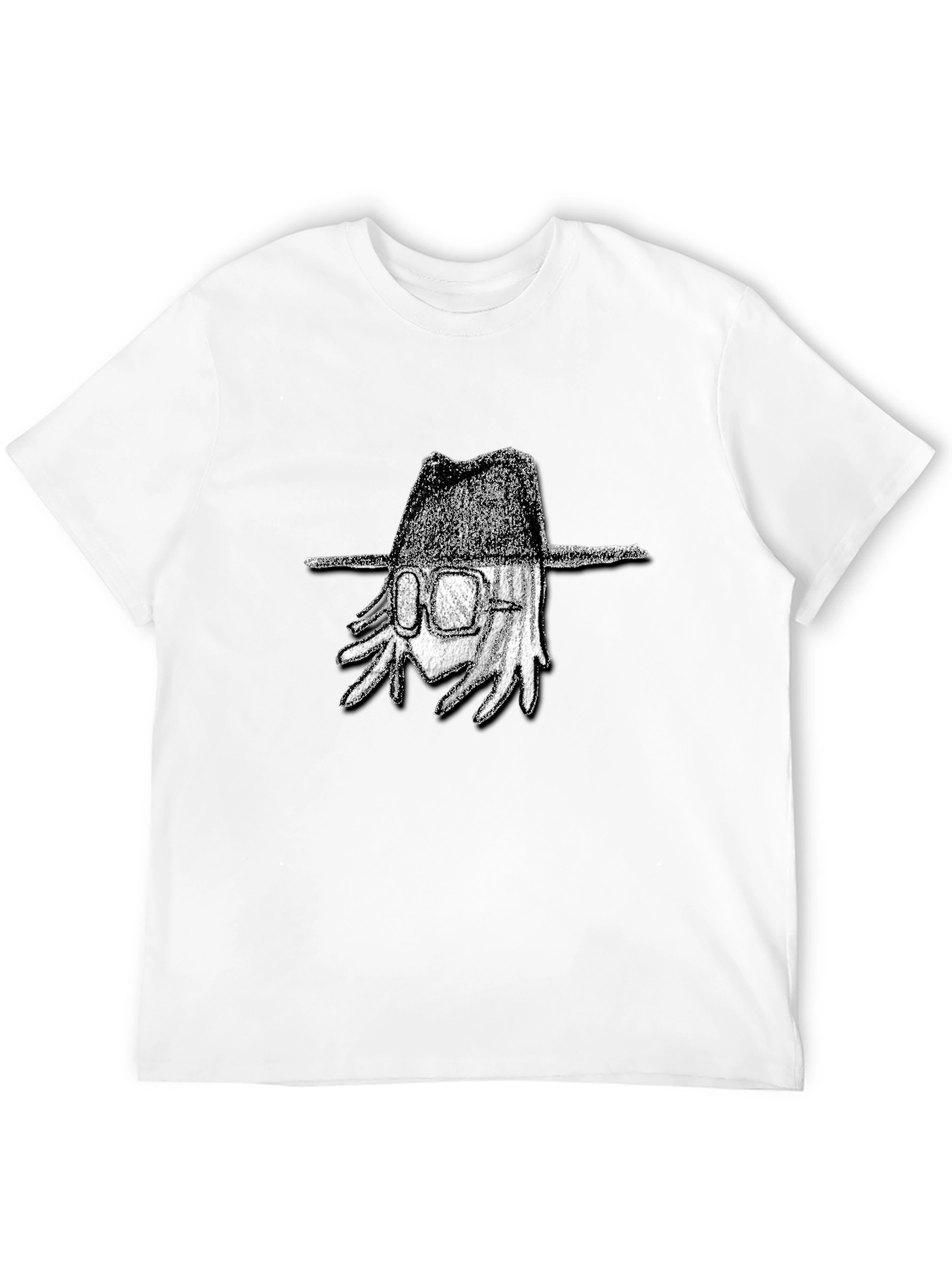 Cool Graphic Tee - Mystery Character T-Shirt