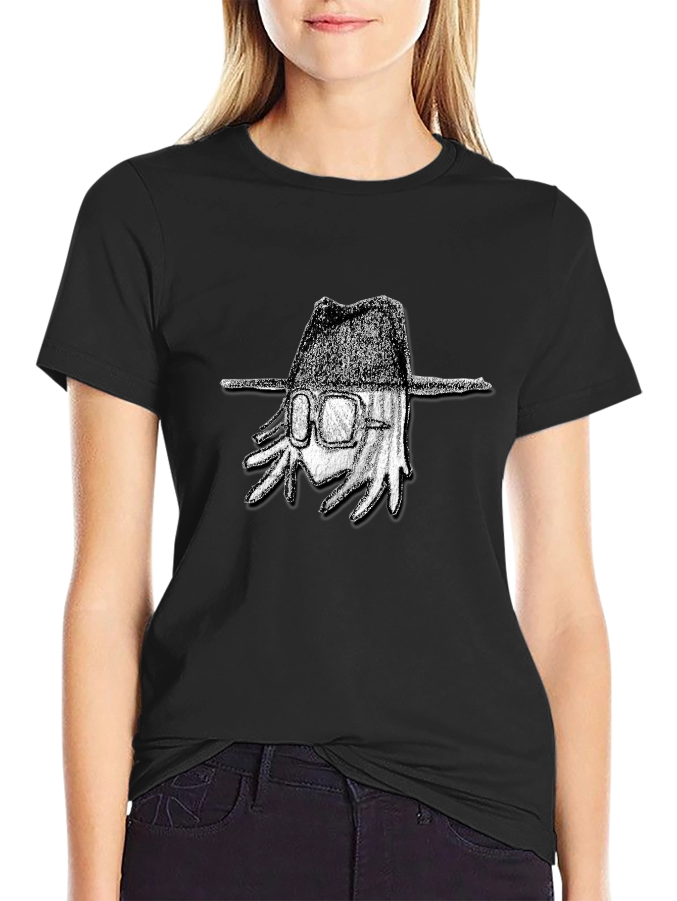 Cool Graphic Tee - Mystery Character T-Shirt