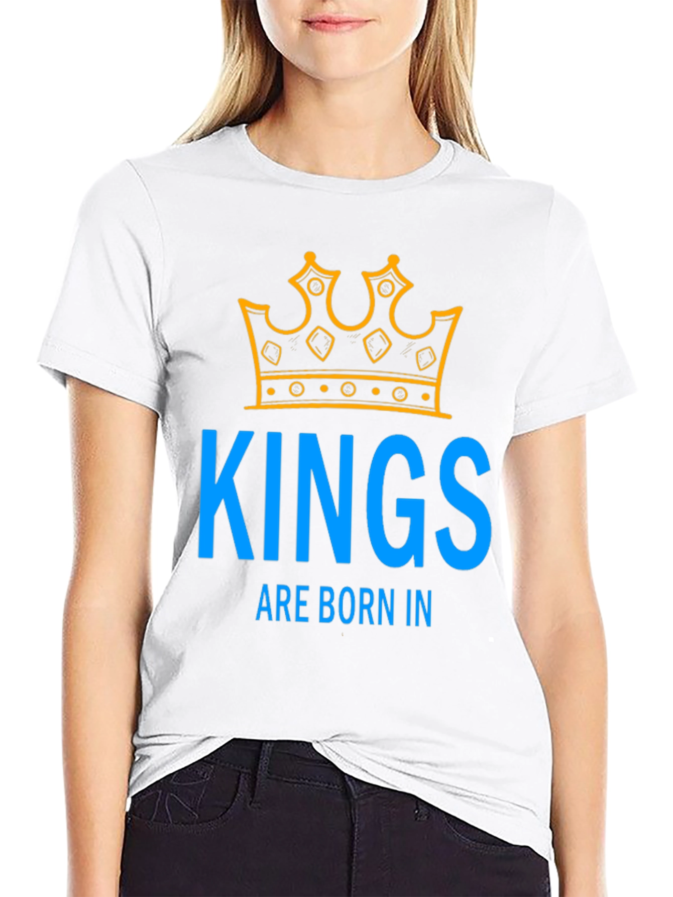 Kings Are Born In T-Shirt
