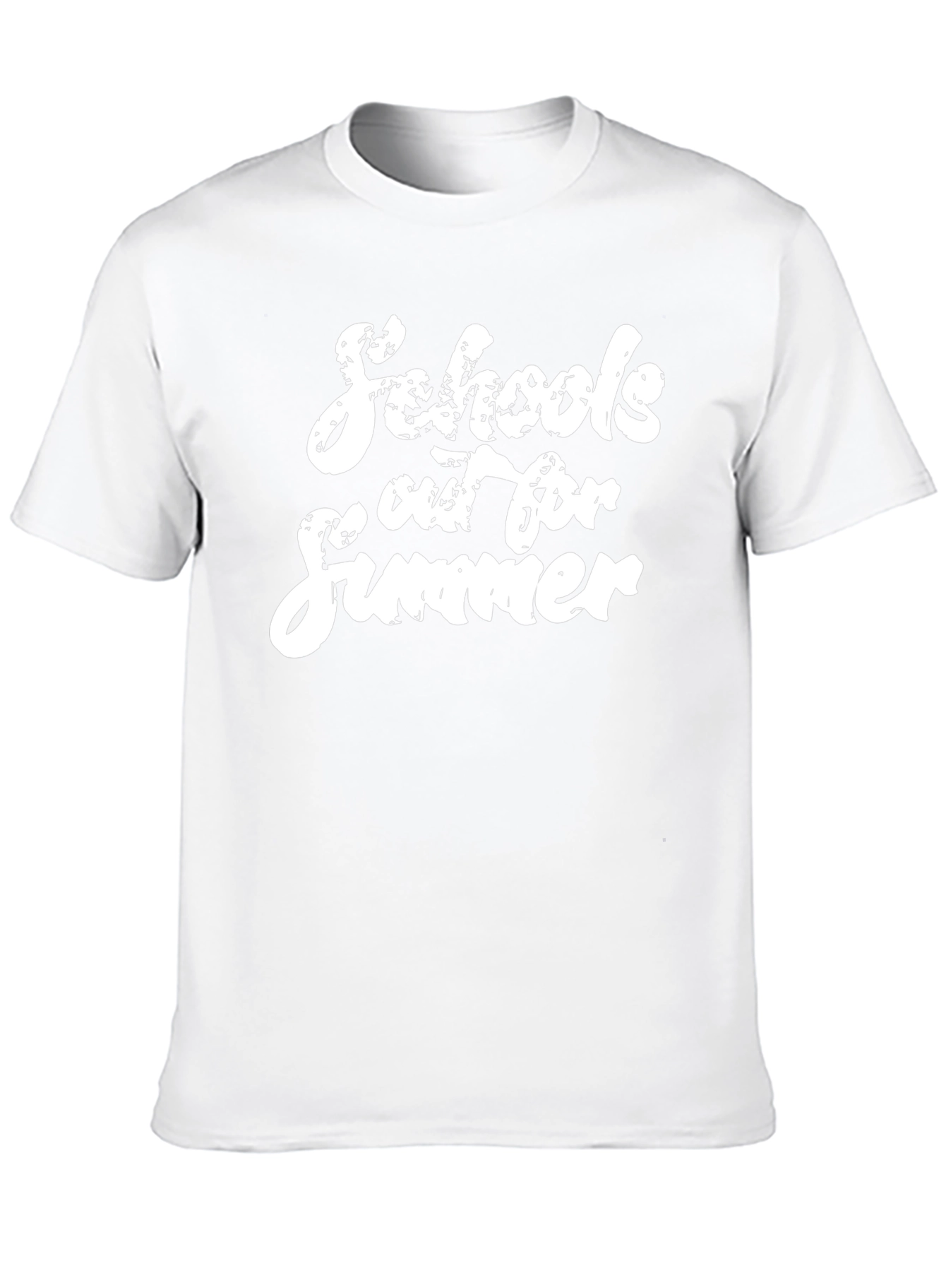 Schools Out For Summer Black T-Shirt